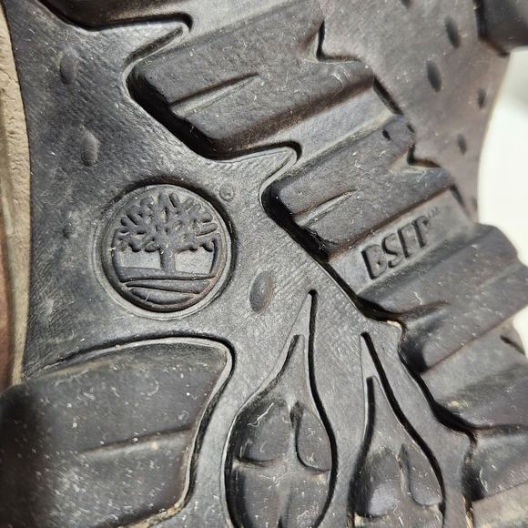 Men's Brown Leather Waterproof Lace-up Field Hiking Boot (7W) - Picture 11 of 14